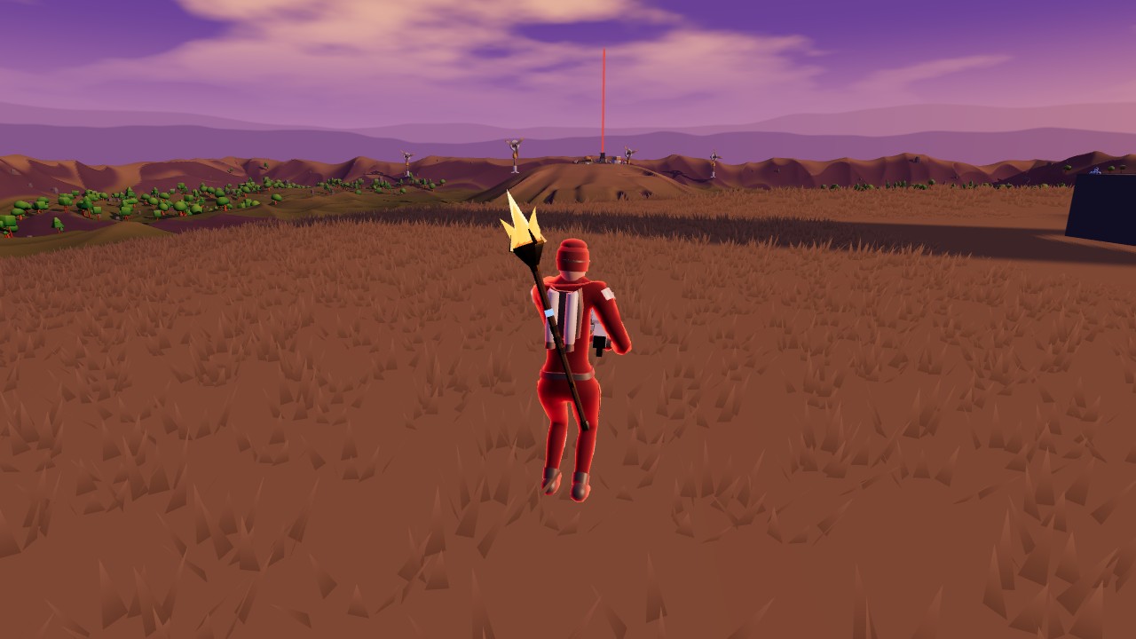 New: Avatar carrying the torch