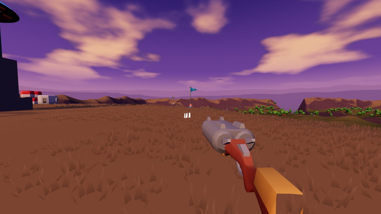 Old arcade first person